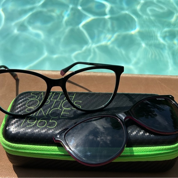 Polaroid sunglasses with removable magnet lenses - Picture 4 of 10
